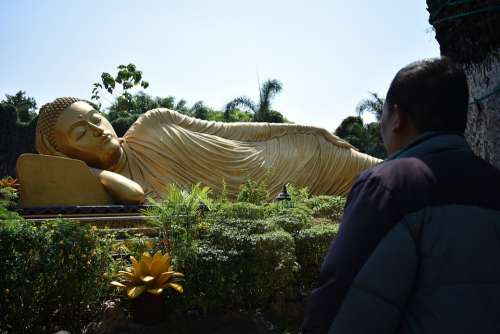 Java Religion Temple Statue Mojokerto Patung