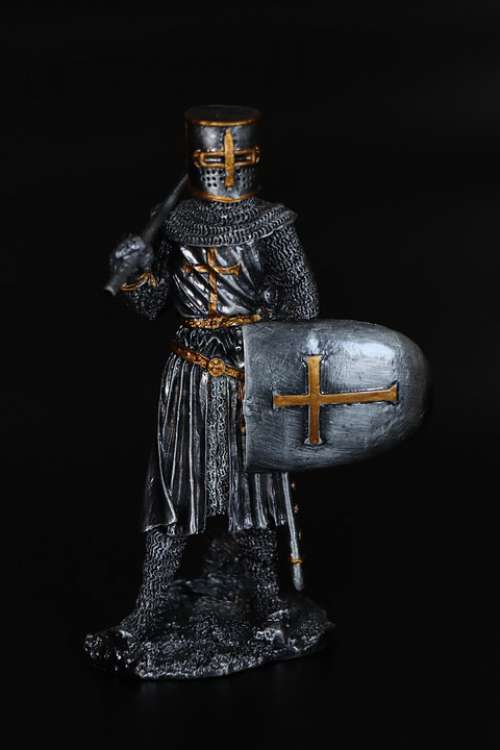 Knight Crusader Sword Warrior Medieval Soldier