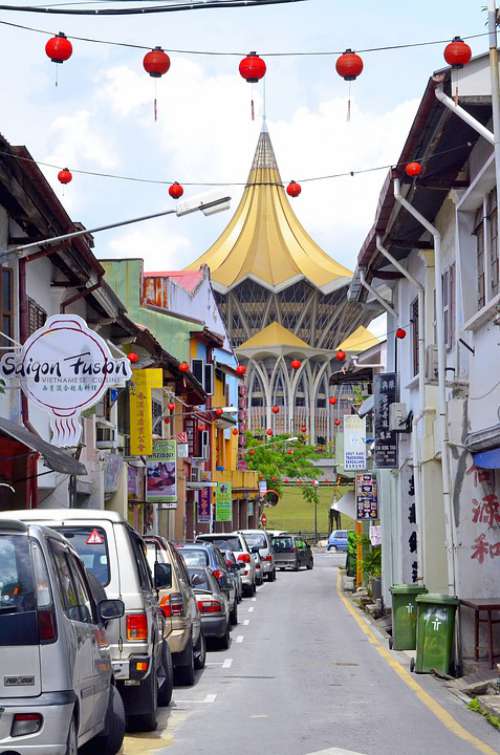 Kuching City Malaysia Borneo Government Sarawak