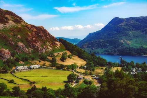 Lake District Ullswater Lake