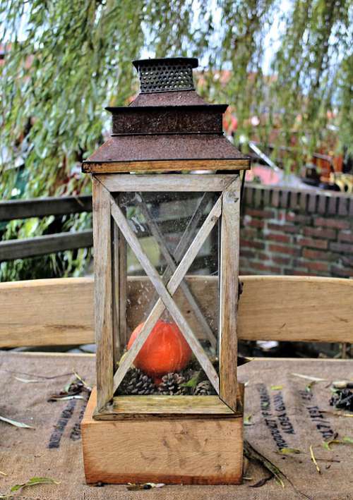 Lamp Old Light Shine Lanterns Outdoor Retro