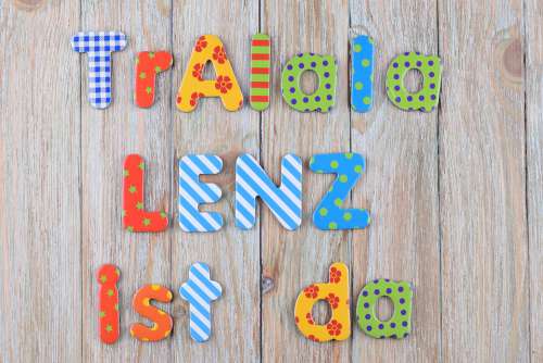 Letters Colorful Lenz Text Words