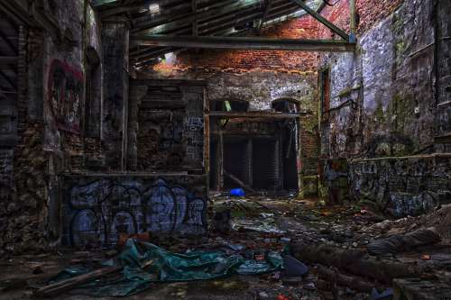 Lost Places Factory Pforphoto Hall Atmosphere