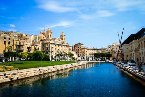 Malta Ship Water City Sky Mediterranean Travel