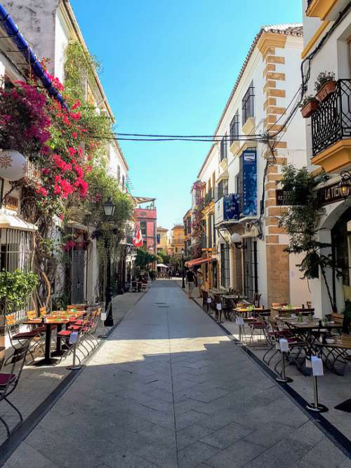 Marbella Spain Andalusia Street