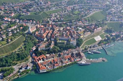 Meersburg Lake Constance Historic Center Port