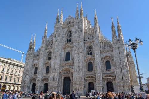 Milan Duomo Italy Architecture Cathedral Church