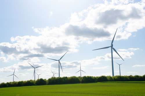 Mill Wind Turbine Wind Sky Energy Landscape