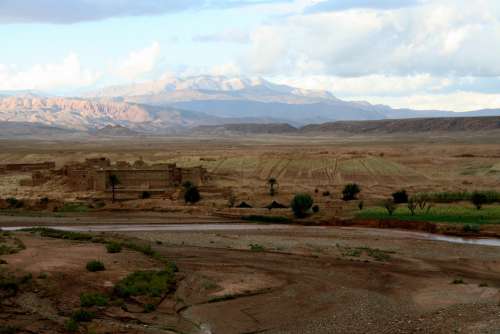 Morocco Atlas Mountains Landscape Nature