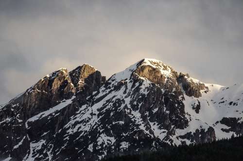 Mountains South Tyrol Olang Plan De Corones Alpine