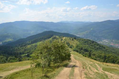 Mountains The Carpathians Nature Travel