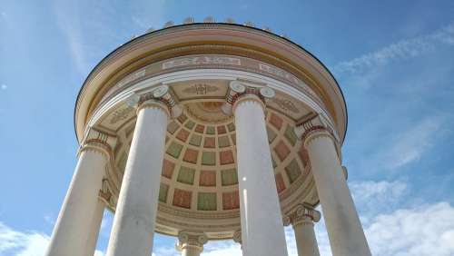 Munich Temple Monopteros English Garden Monument