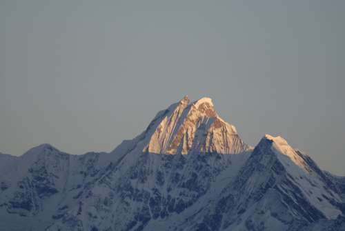 Nepal Langtang Himalaya Mountain