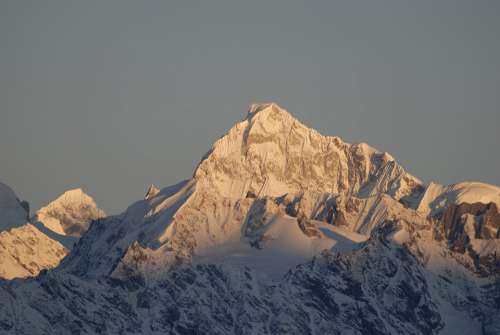 Nepal Langtang Himalaya Snow Travel Mountain