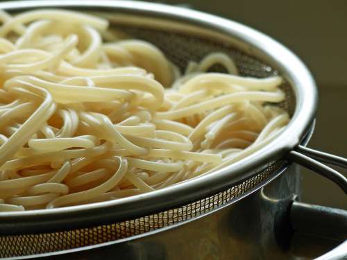 Noodles Spaghetti Pasta Cook Eat Italian