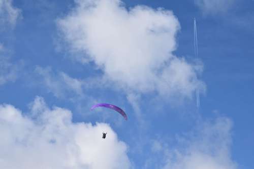 Paragliding Paraglider Free Flight Aircraft Flight
