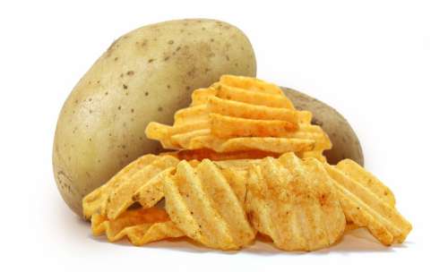 Potato Chips Snack Junk Food Product Image