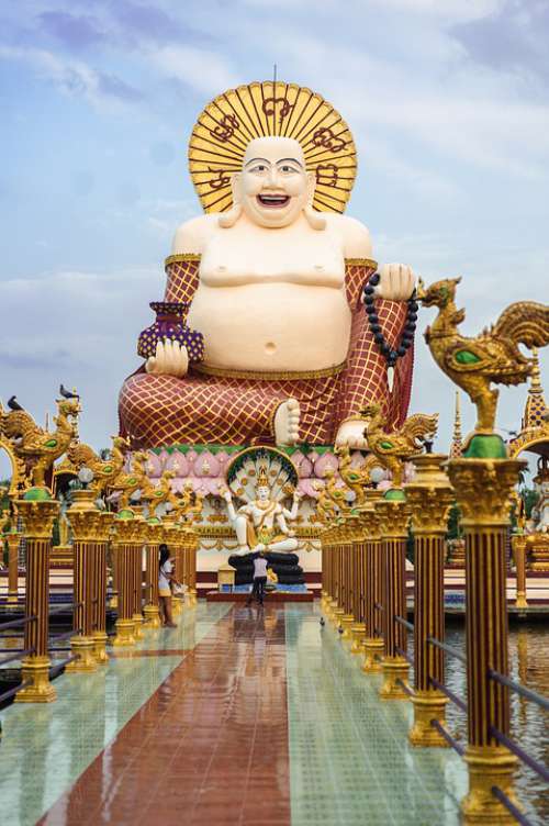 Pu-Tai Thailand Samui Temple Buddha Buddhism