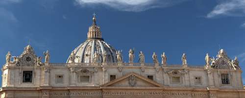 Rome Church Dome Basilica Sky The Vatican