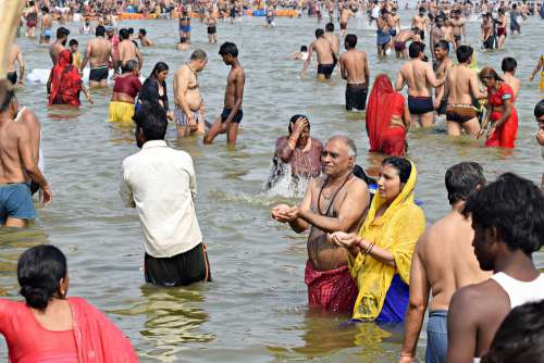 Sacred River Pragraj Travel Religion Culture