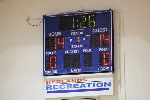 Score Basketball Community Center Tie Winner Loser
