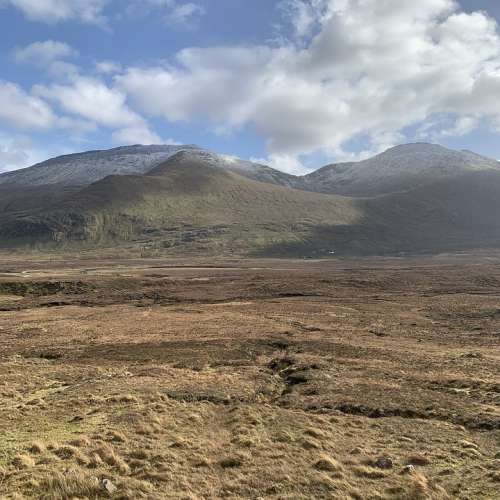 Scotland Highlands Mountains Landscape
