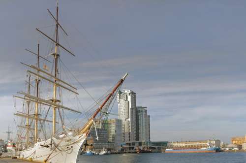 Sea Sailing Ship The Coast