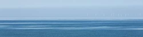 Sea Blue Wiper Technology Sky Panorama Landscape