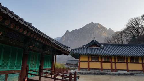 Section Temple Buddhism Korea Republic Of Korea