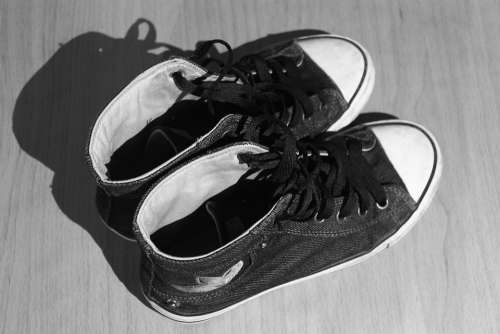 Shoes Used Worn Cloth Shoes Converse Teen
