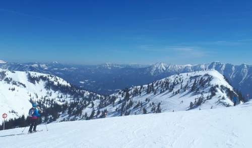 Skiing Snow Winter Austria Outdoor Mountains