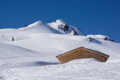 Snow Skiing Winter Alpine Nature Landscape