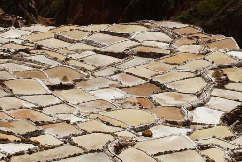 South America Salt Nature Peru Maras Terraces