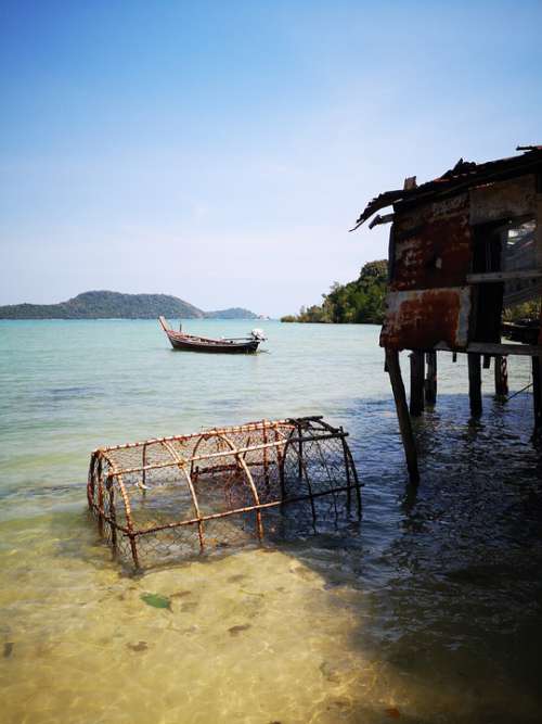 Thailand Fishing Sea