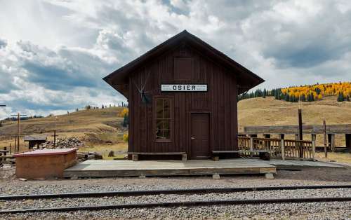 Train Depot Station Little Tiny Cute Osier