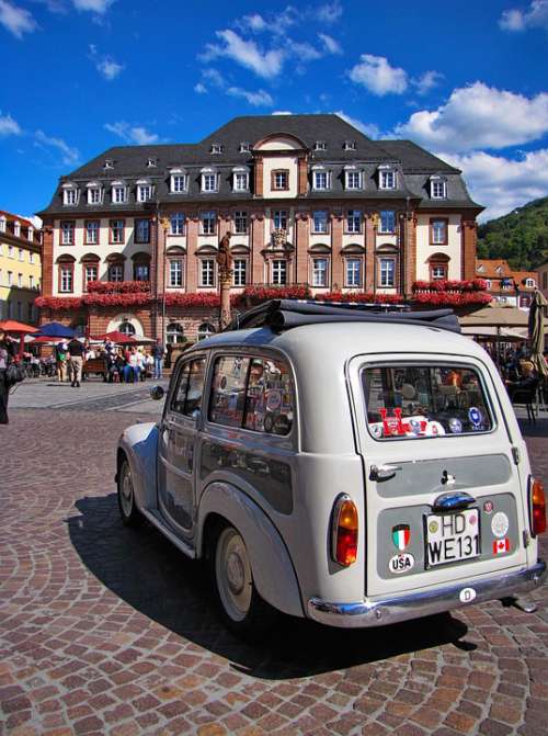 Travel Auto Transport Old Retro Germany