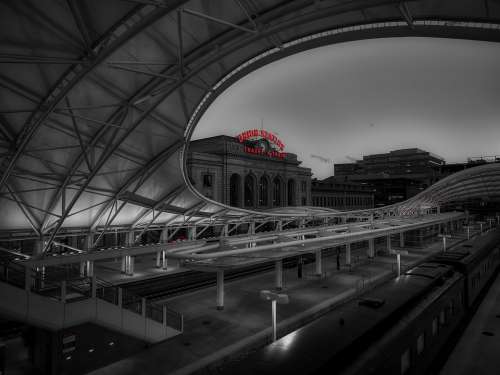 Union Station Train Travel Landmark Historic