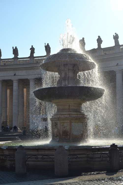 Vatican St Peter'S Square Rome Italy Church