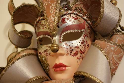 Venice Mask Carnival Carneval Costume Masked