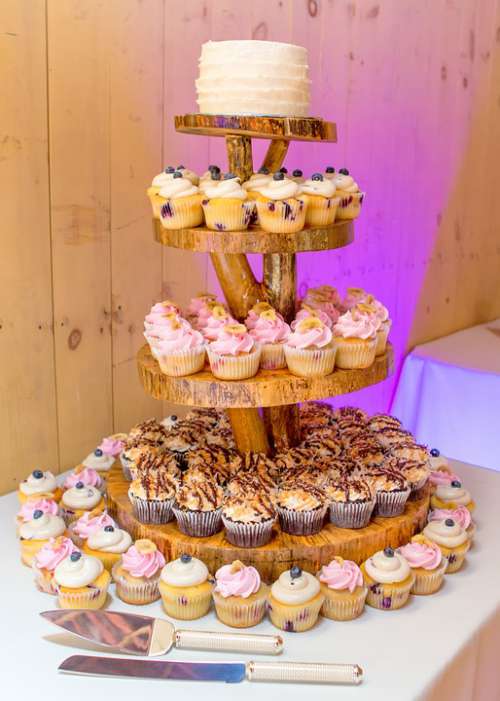 Wedding Cake Cupcake Party Dessert Celebration