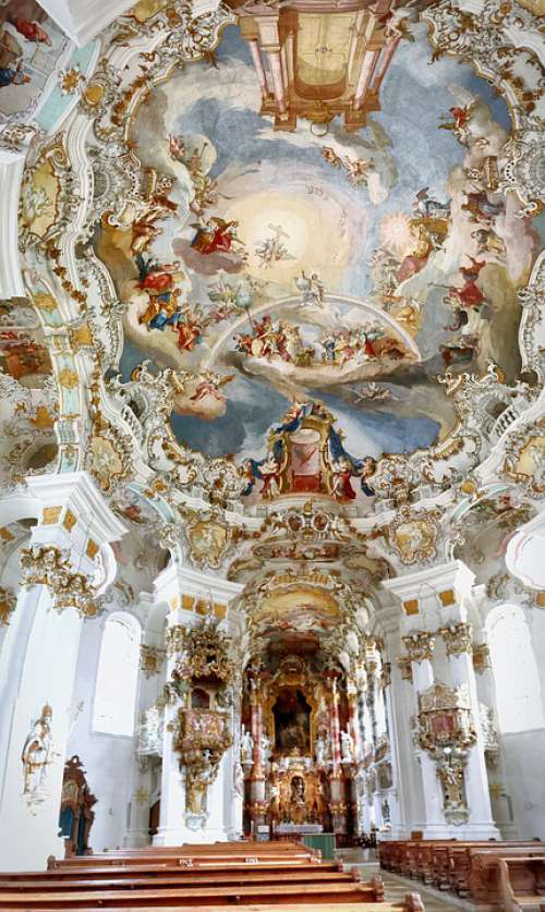 Wieskirche Wies Church Bavaria Rococo Christianity