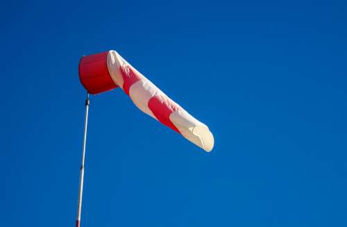 Wind Sock Wind Direction Anemometer Airport Wind