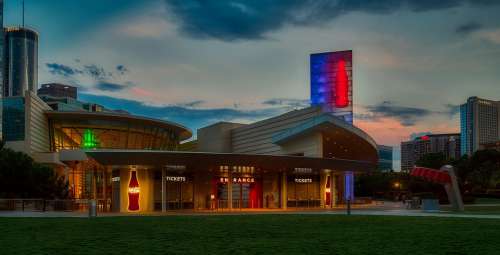 World Of Coca-Cola Atlanta Georgia Panorama