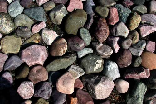colorful rock stones texture