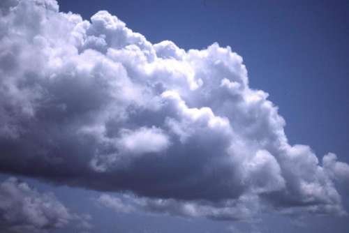 cloud thundercloud cumulus sky