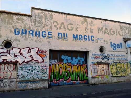 old garage magic garage lyon france old france