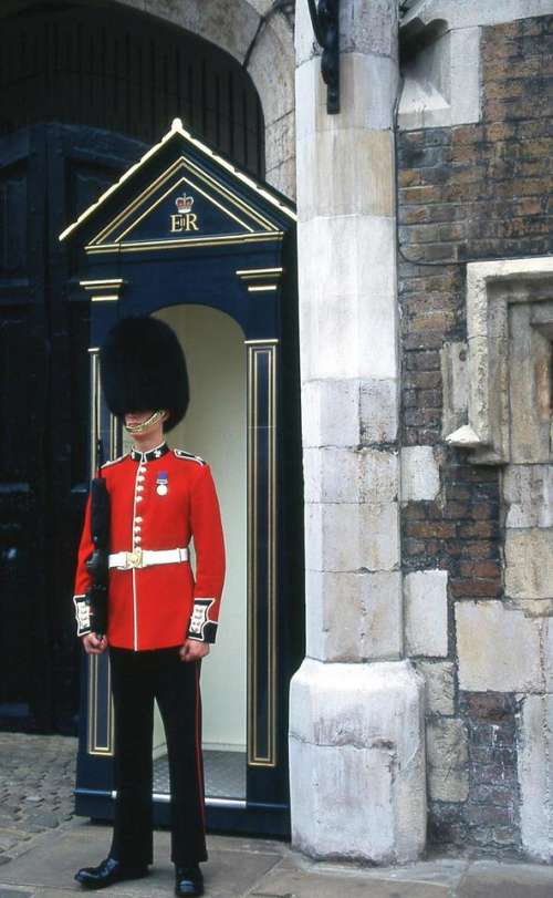 guard palace  guard London  