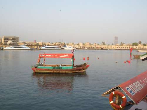 Dubai boat water bay