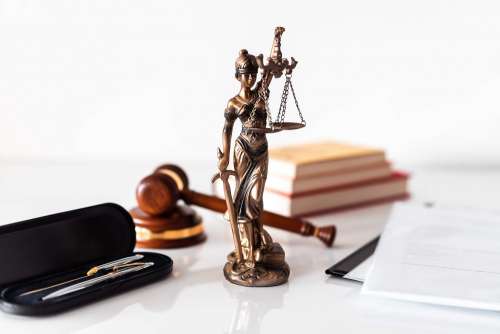 Law Firm Office Blind Lady Justice
