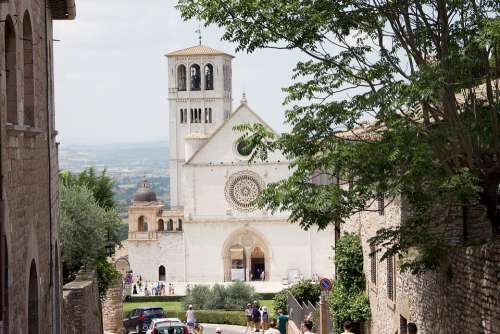 Assisi The Basilica Of St Francis Saint Francis